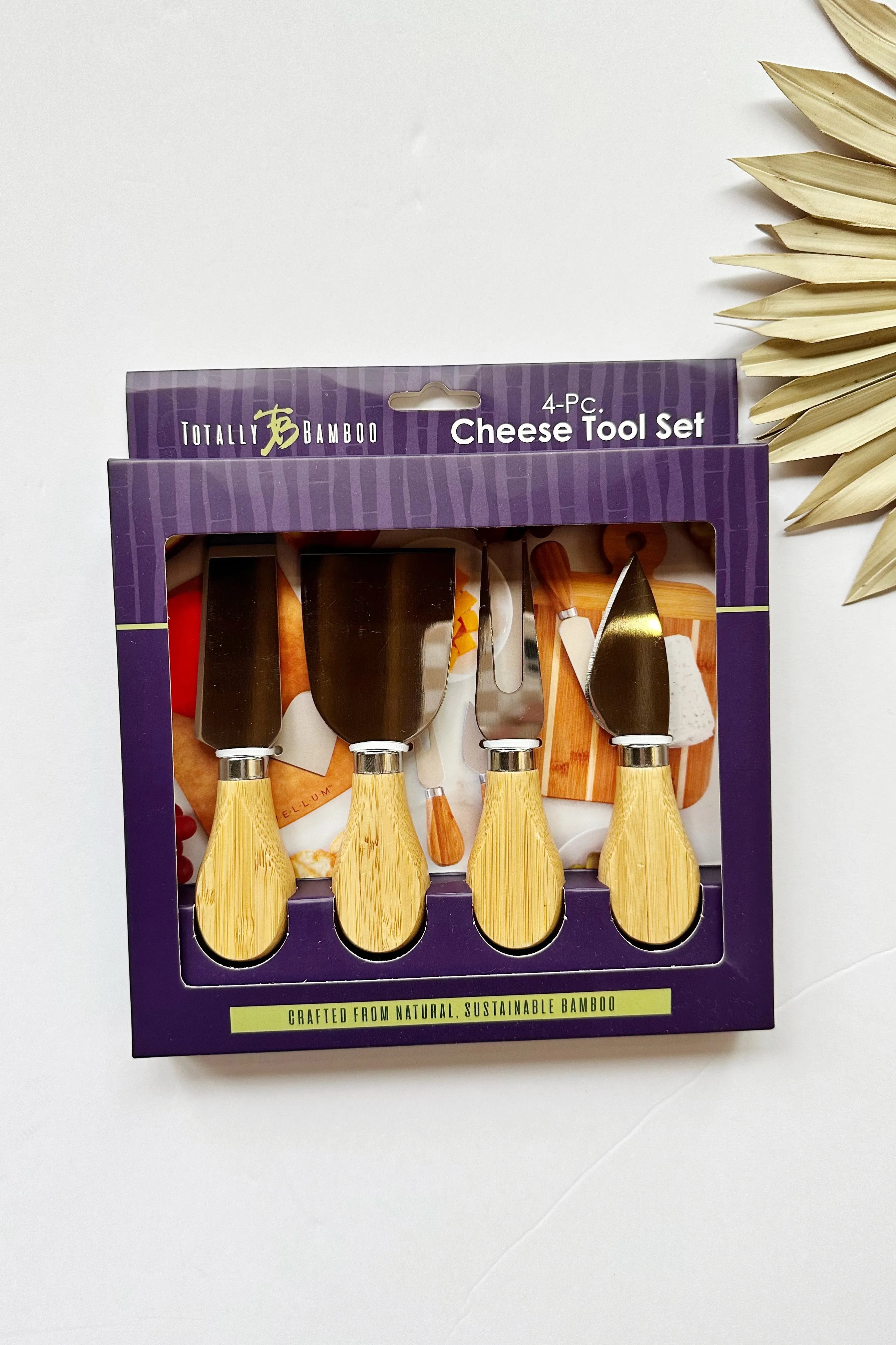 4 piece cheese tool set