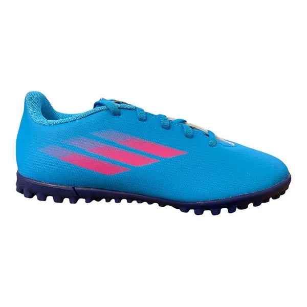 Adidas boys' soccer shoe X Speedflow.4 TF J GW7532 skyrus