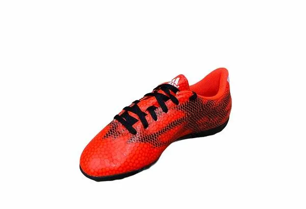 Adidas F5 TF Jr B40563 red-black boys' soccer shoe