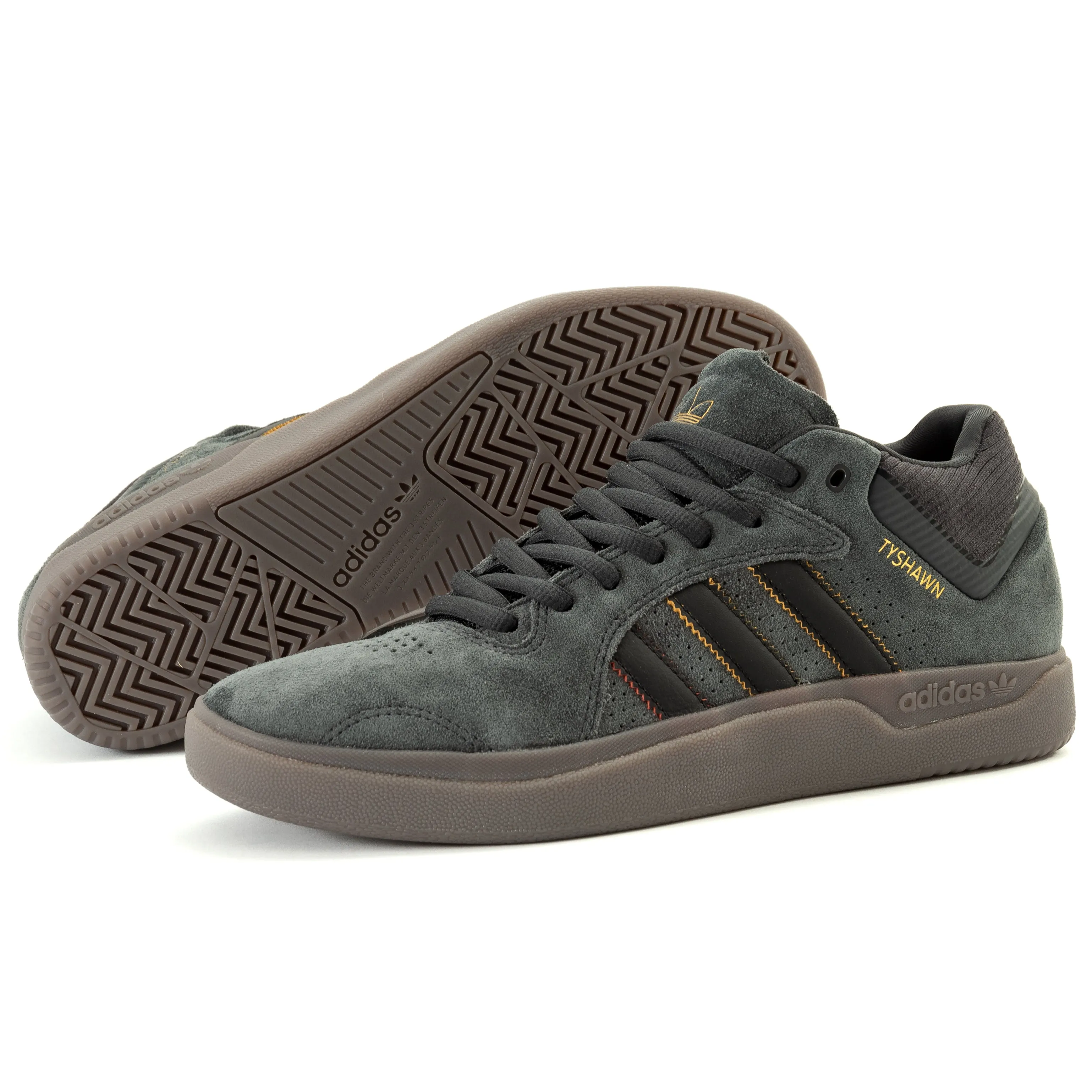 Adidas - Tyshawn (Carbon/Core Black/Preloved Brown)