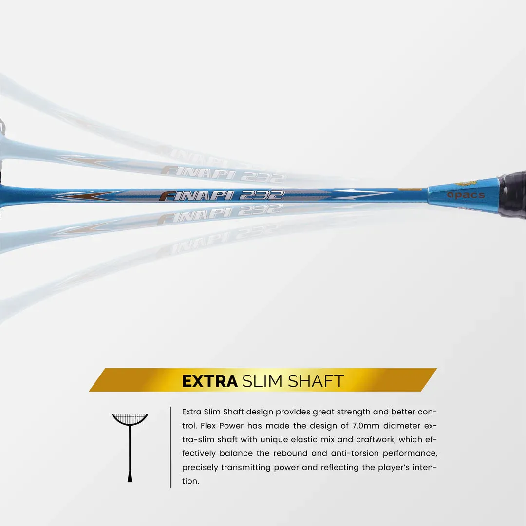 Apacs Finapi 232 Badminton Racket (Unstrung)