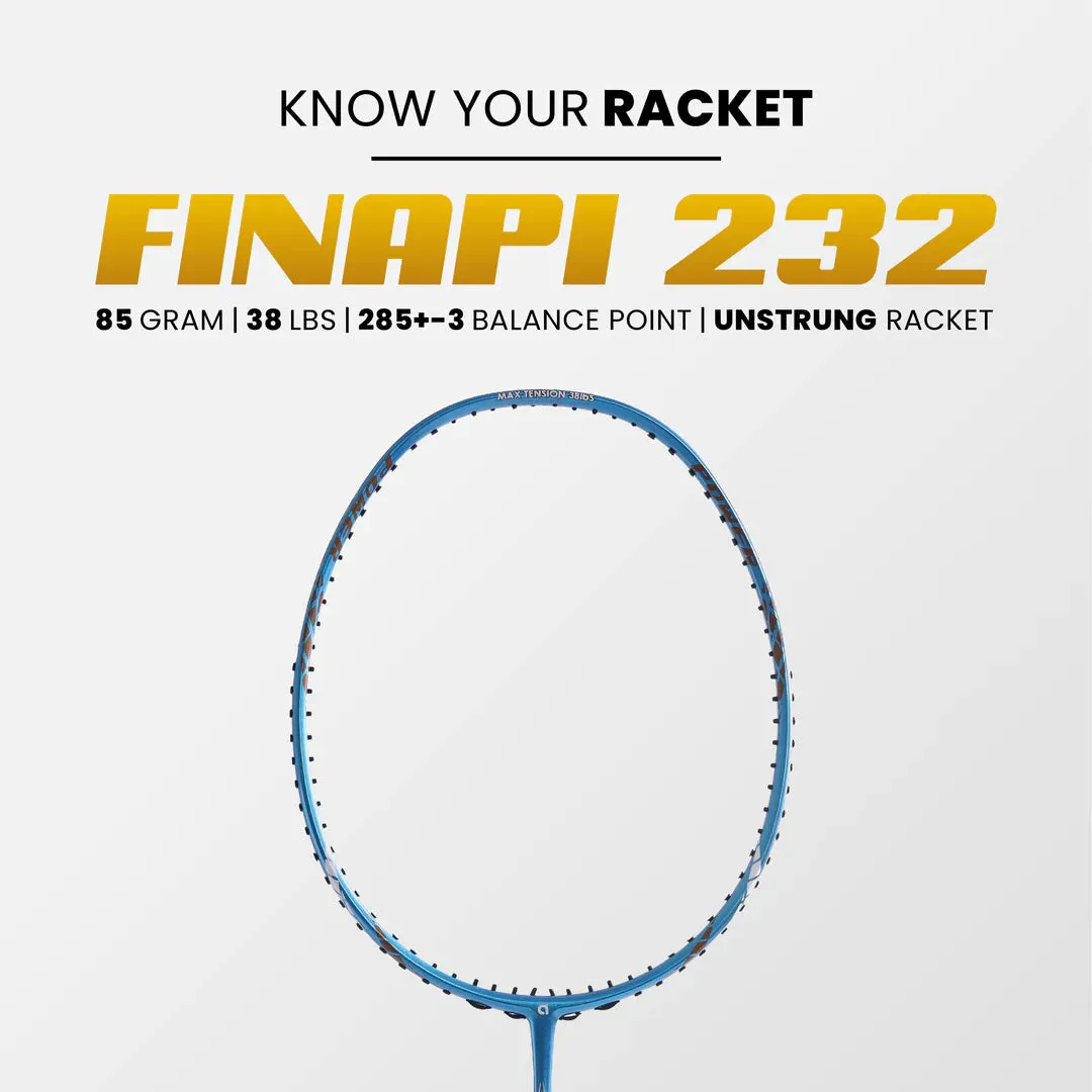 Apacs Finapi 232 Badminton Racket (Unstrung)