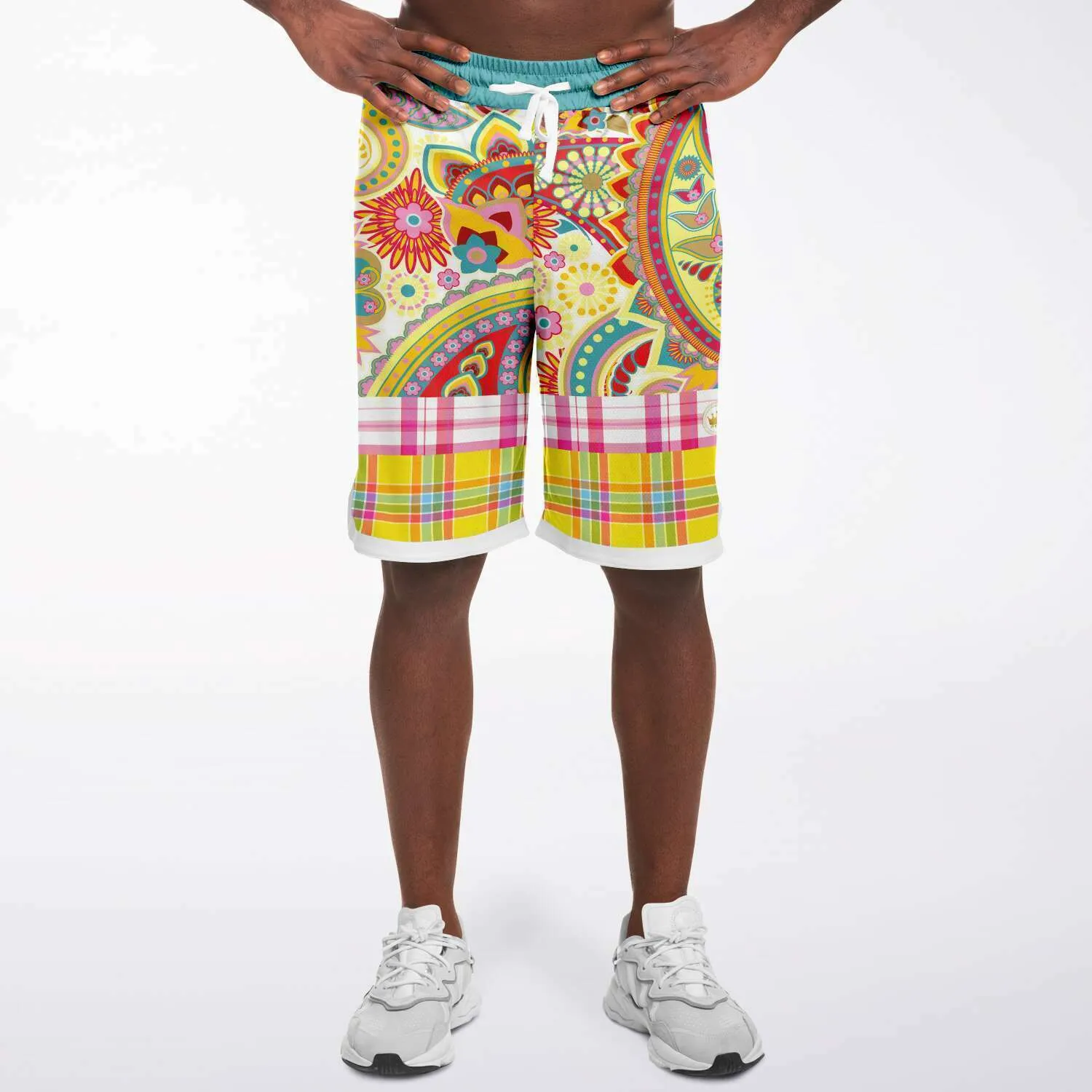 Ashbury Heights Plaid Basketball Shorts