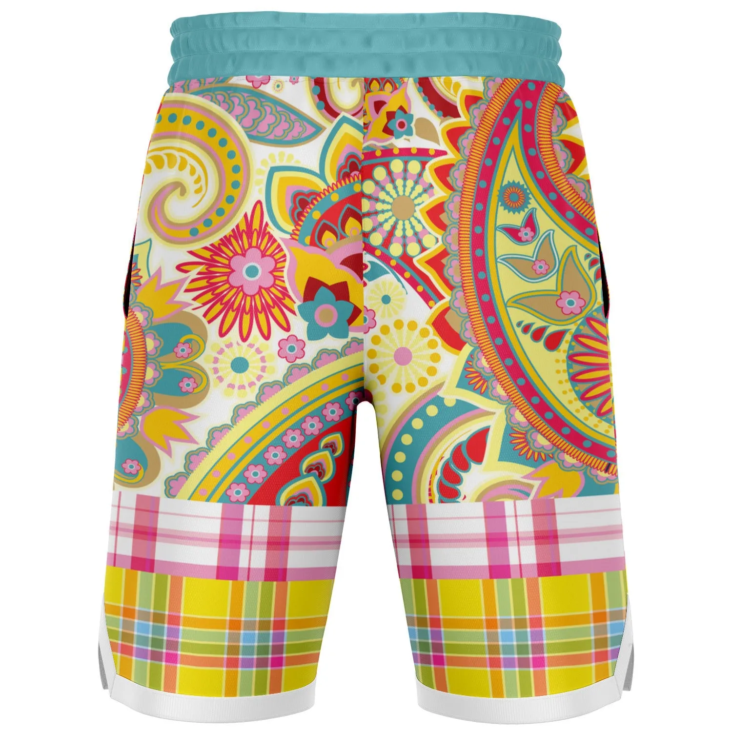 Ashbury Heights Plaid Basketball Shorts