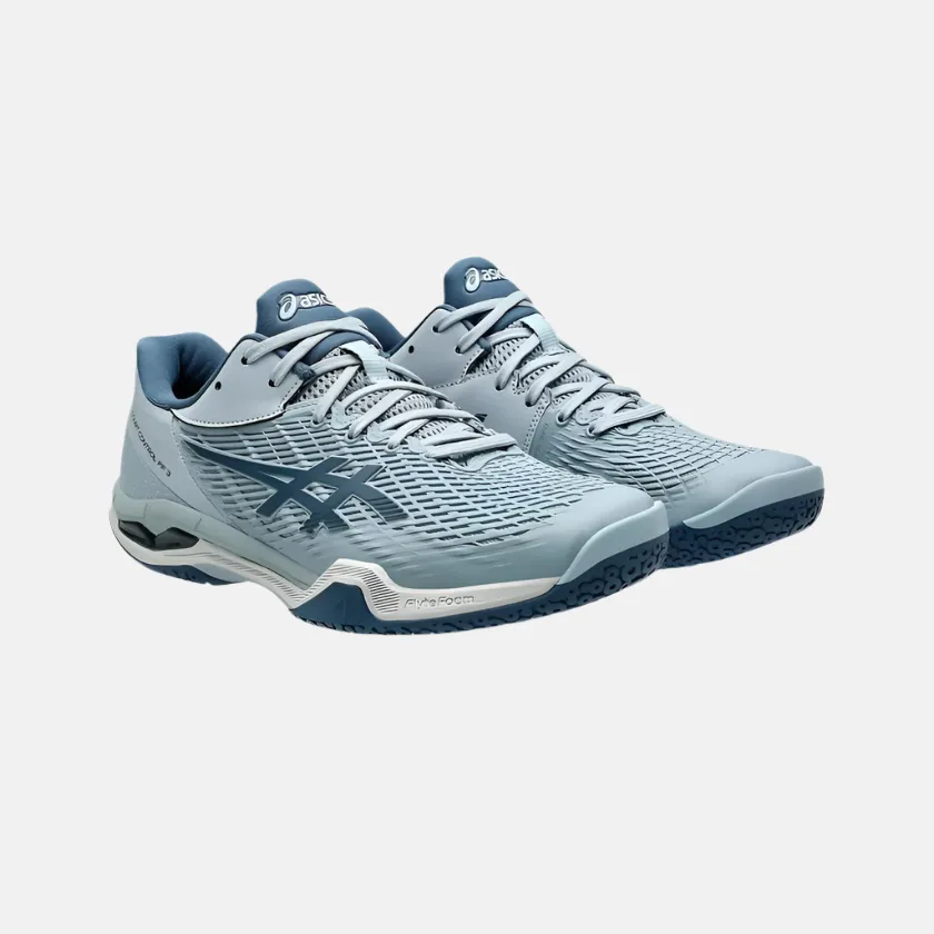 Asics Court Control FF 3 Men's Badminton Shoes -Dolphin Grey/Vintage Indigo