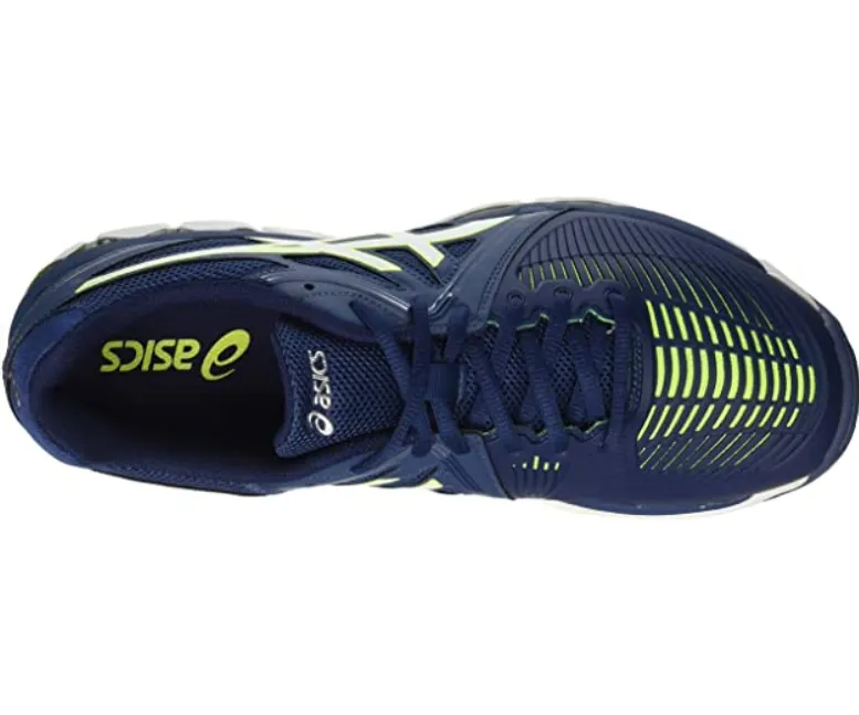 Asics low men's volleyball shoe Gel Netburner Ballistic B507Y 5801 blue