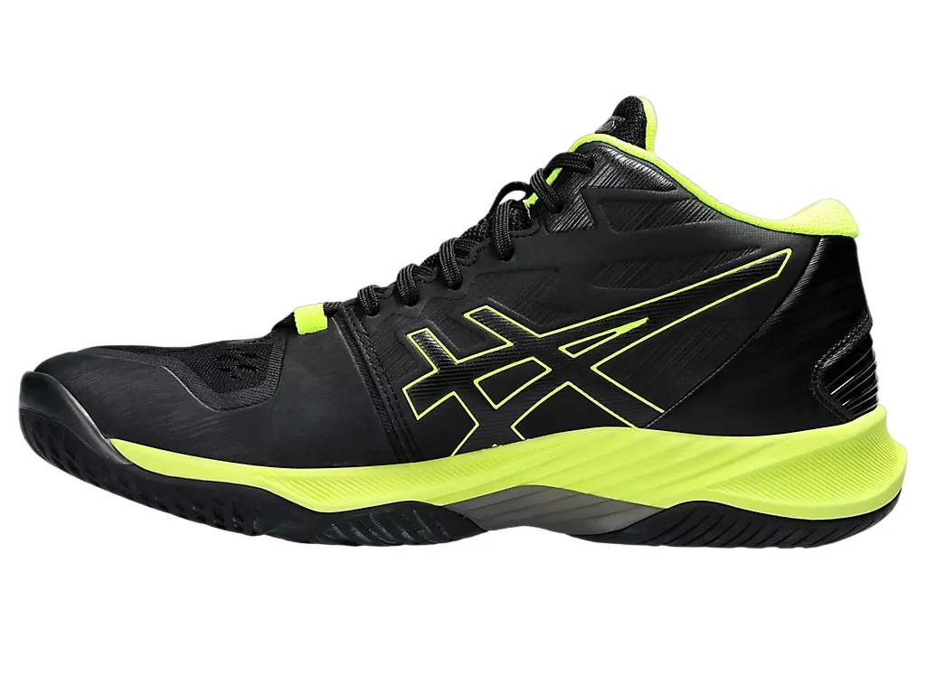 Asics men's volleyball shoe Sky Elite FF MT 1051A065-004 black-fluo yellow