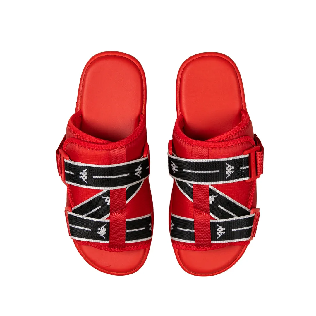 Authentic Jpn Mitel 2 Sandals - Red Black White