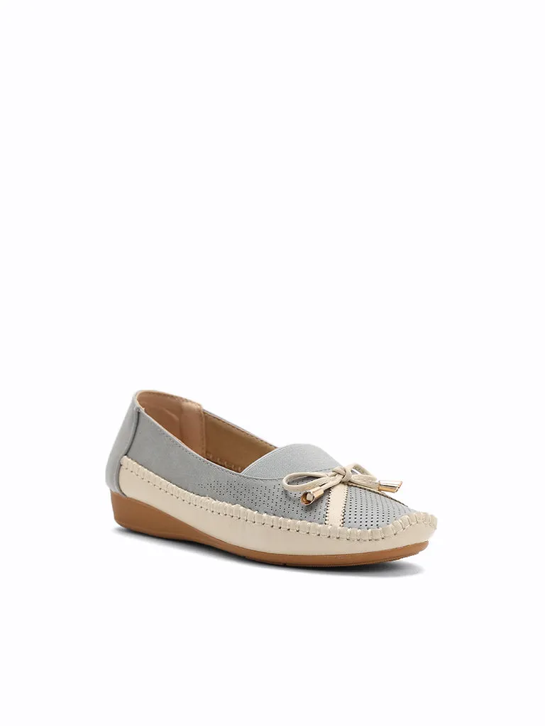 Bamboo Wedge Loafers