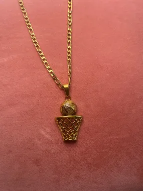 Basketball Necklace