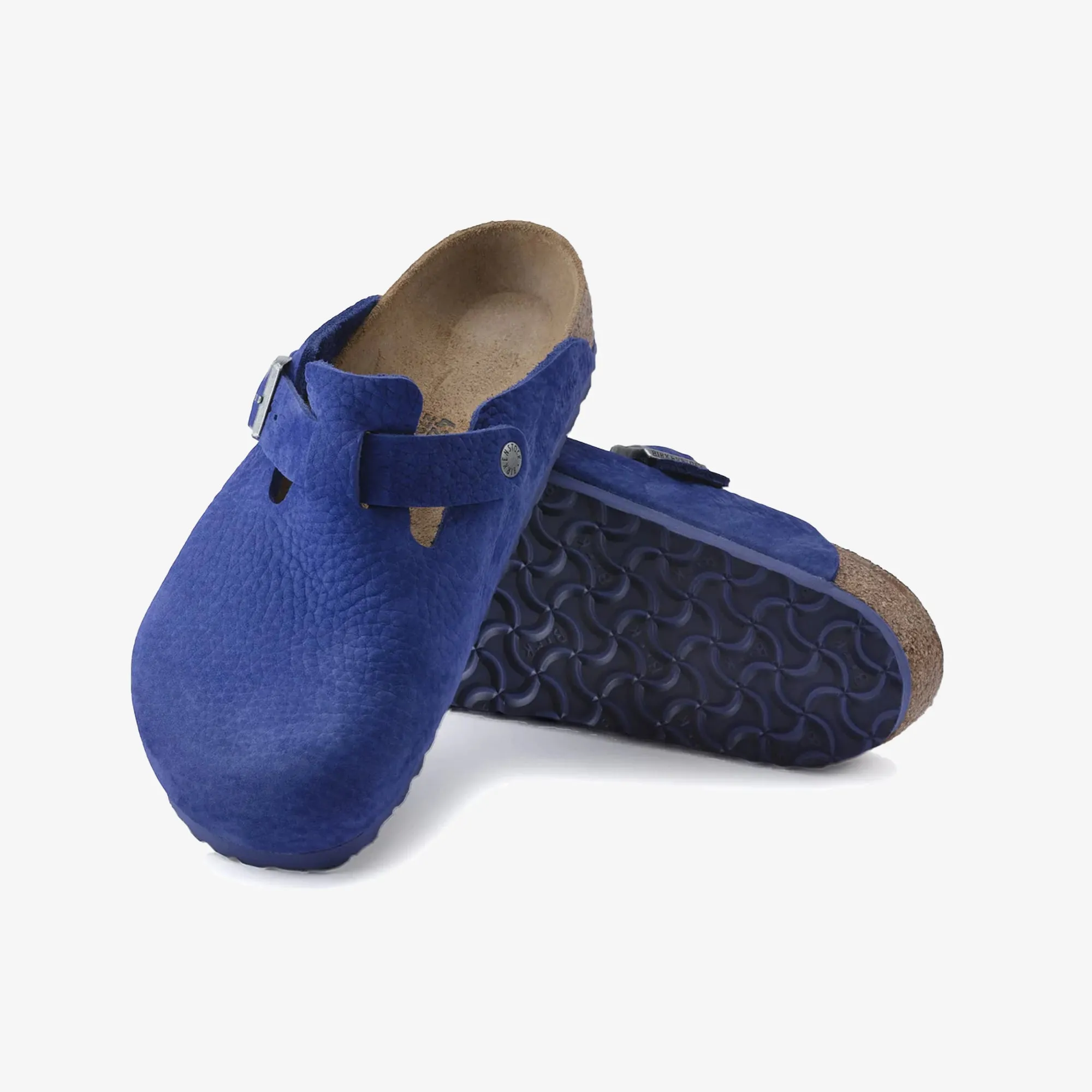 BOSTON NUBUCK LEATHER 'BLUE/INDIGO BLUE'