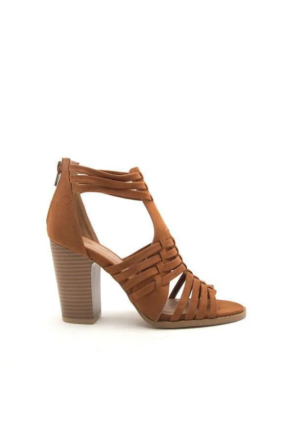 Cadence Strappy High Heeled Sandal