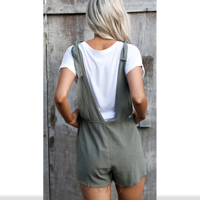 Casual Backless Jumpsuit