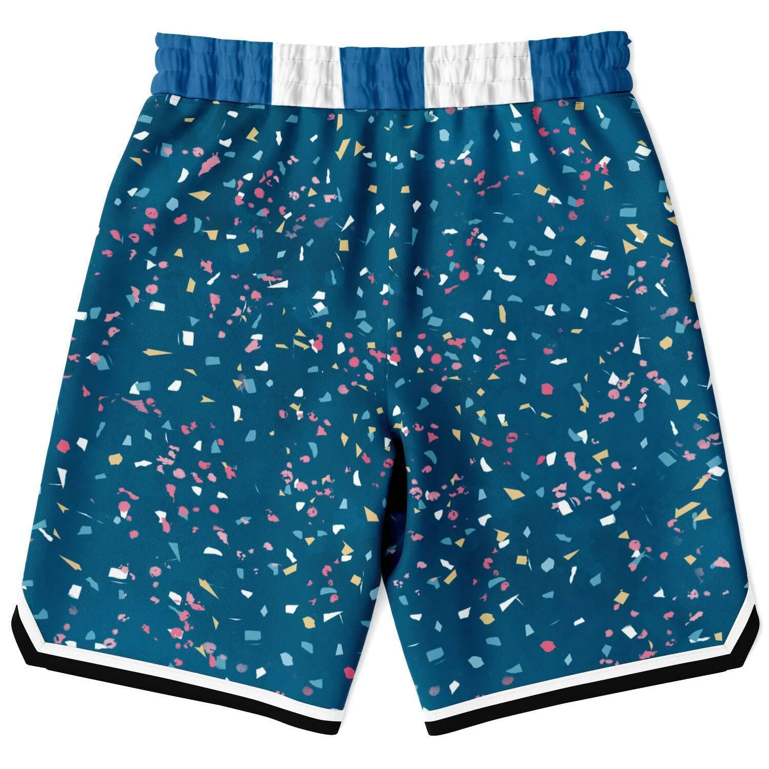 Confetti on Me Unisex Basketball Shorts (Unisex)