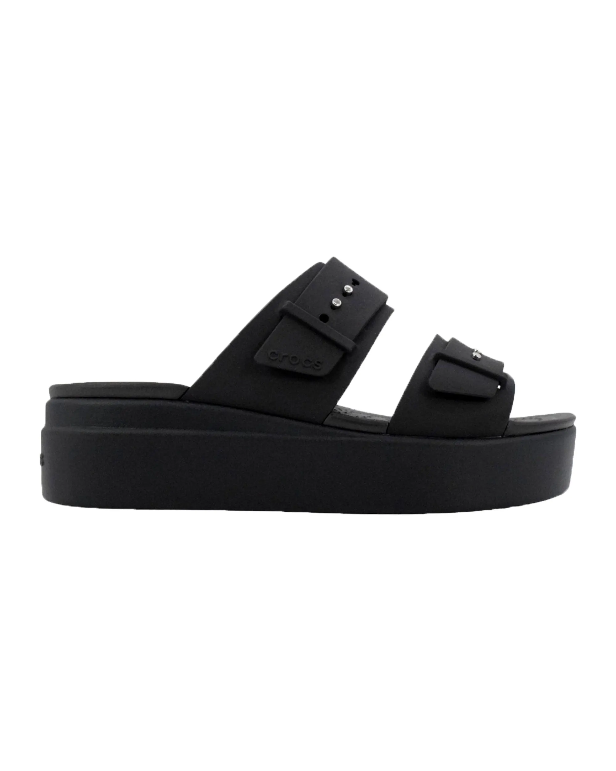 Crocs Brooklyn Sandal Low Wgew Nero