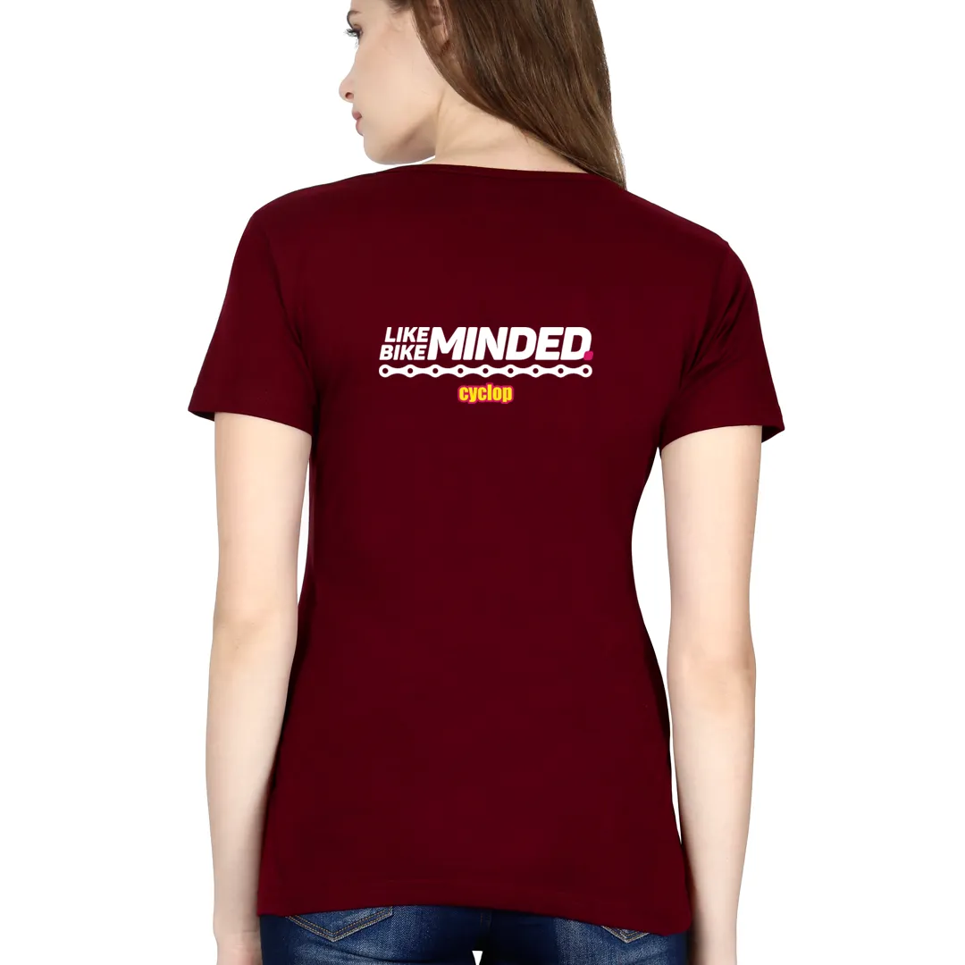 Cyclop Women's  Like-Minded Bike-Minded Cycling T-Shirt