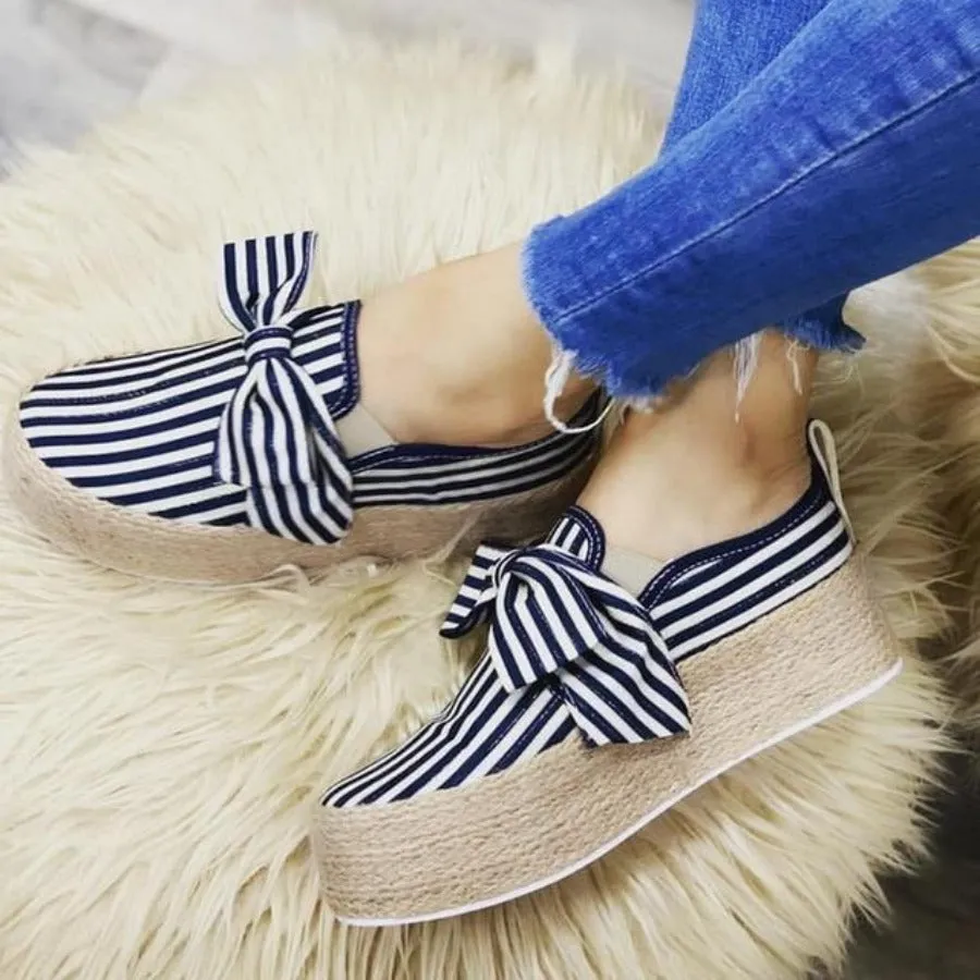 Faux Suede Espadrilles Casual Loafers