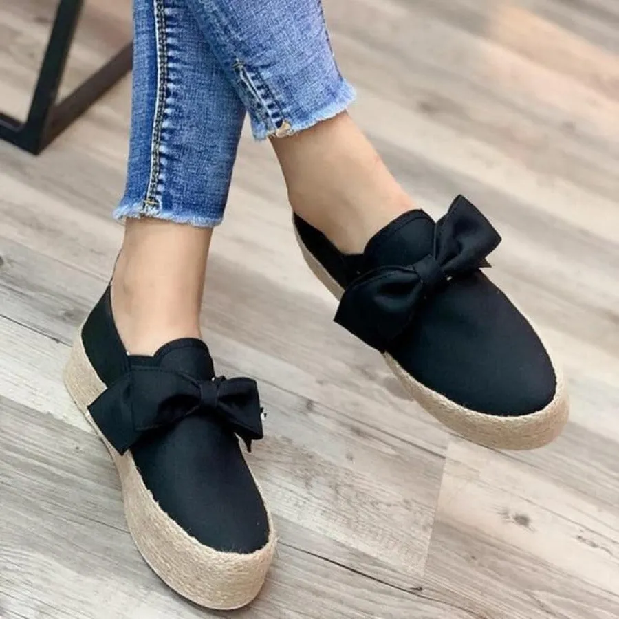 Faux Suede Espadrilles Casual Loafers