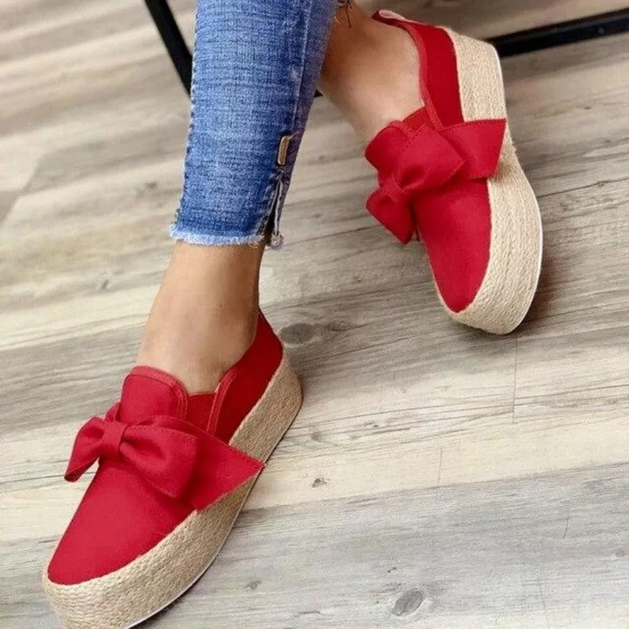 Faux Suede Espadrilles Casual Loafers