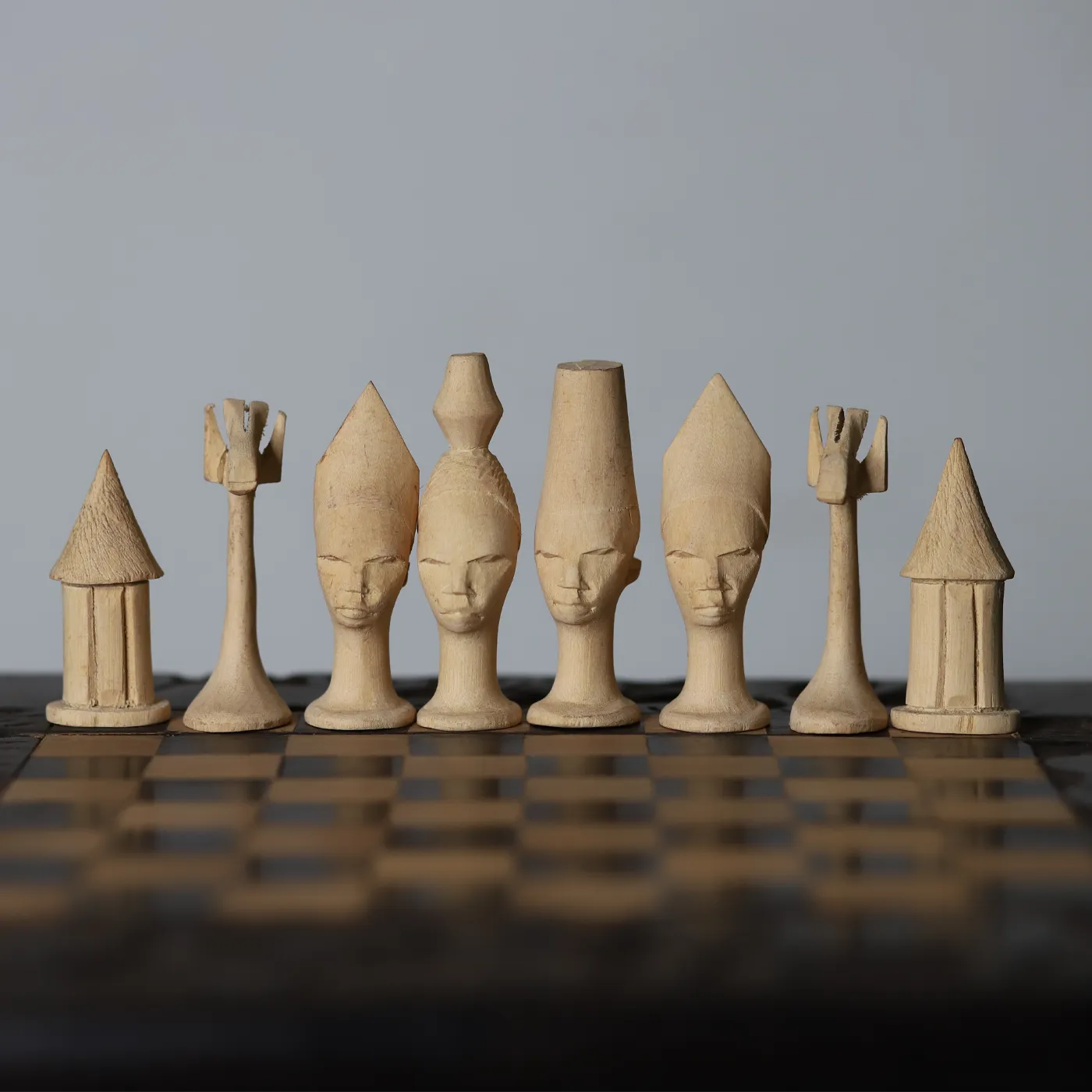 Flute Player Chess Set | Handmade in Tanzania