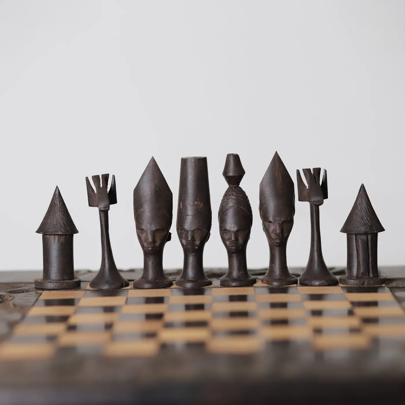 Flute Player Chess Set | Handmade in Tanzania