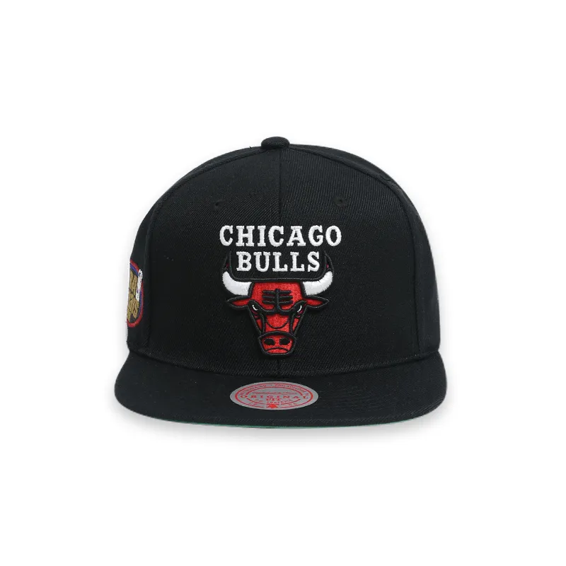 [HHSS2976-CBUYYPPPBLC] Chicago Bulls NBA Final Black Men's Snapback