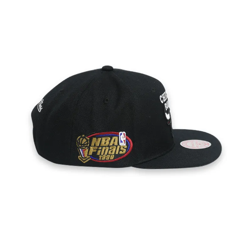 [HHSS2976-CBUYYPPPBLC] Chicago Bulls NBA Final Black Men's Snapback