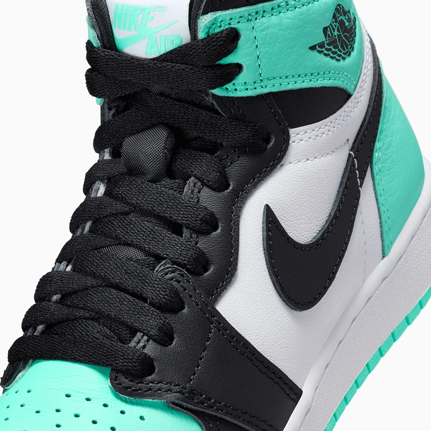 Kid's Air Jordan 1 OG Green Glow Grade School