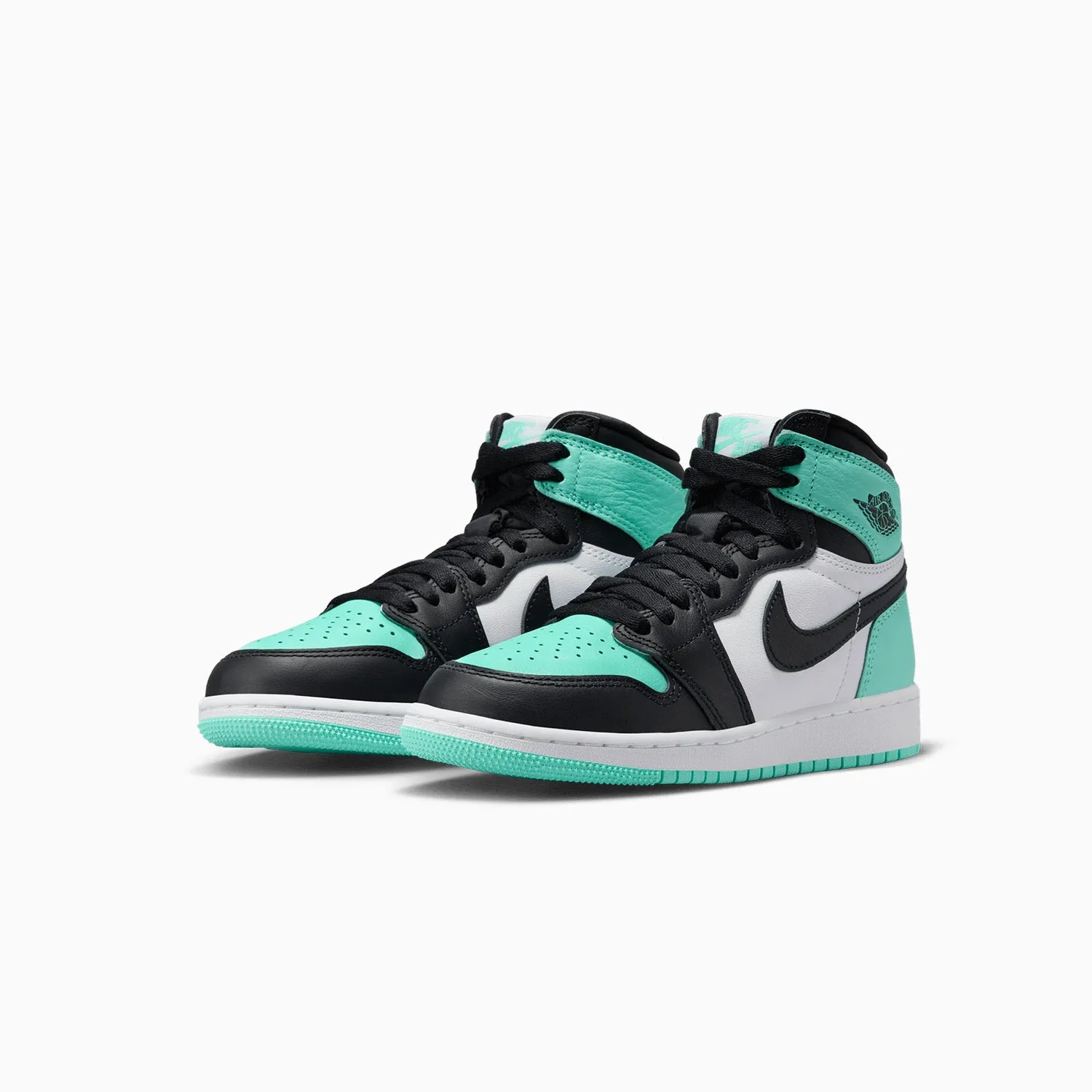 Kid's Air Jordan 1 OG Green Glow Grade School