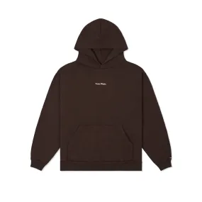 LA Heavy Fleece Hood - Chocolate