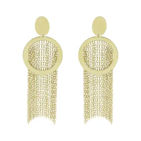 Lisette Statement Fringe Earrings