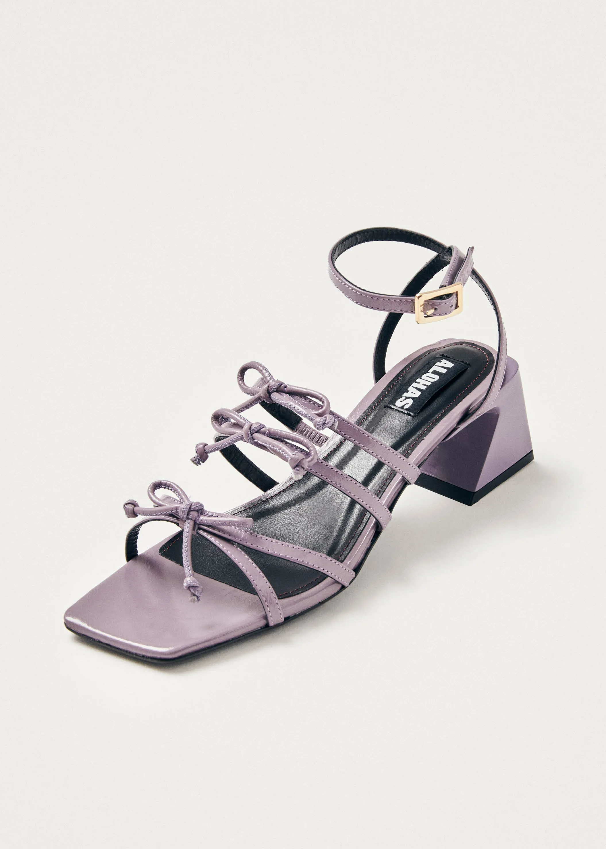 Luzelle Onix Mauve Leather Sandals