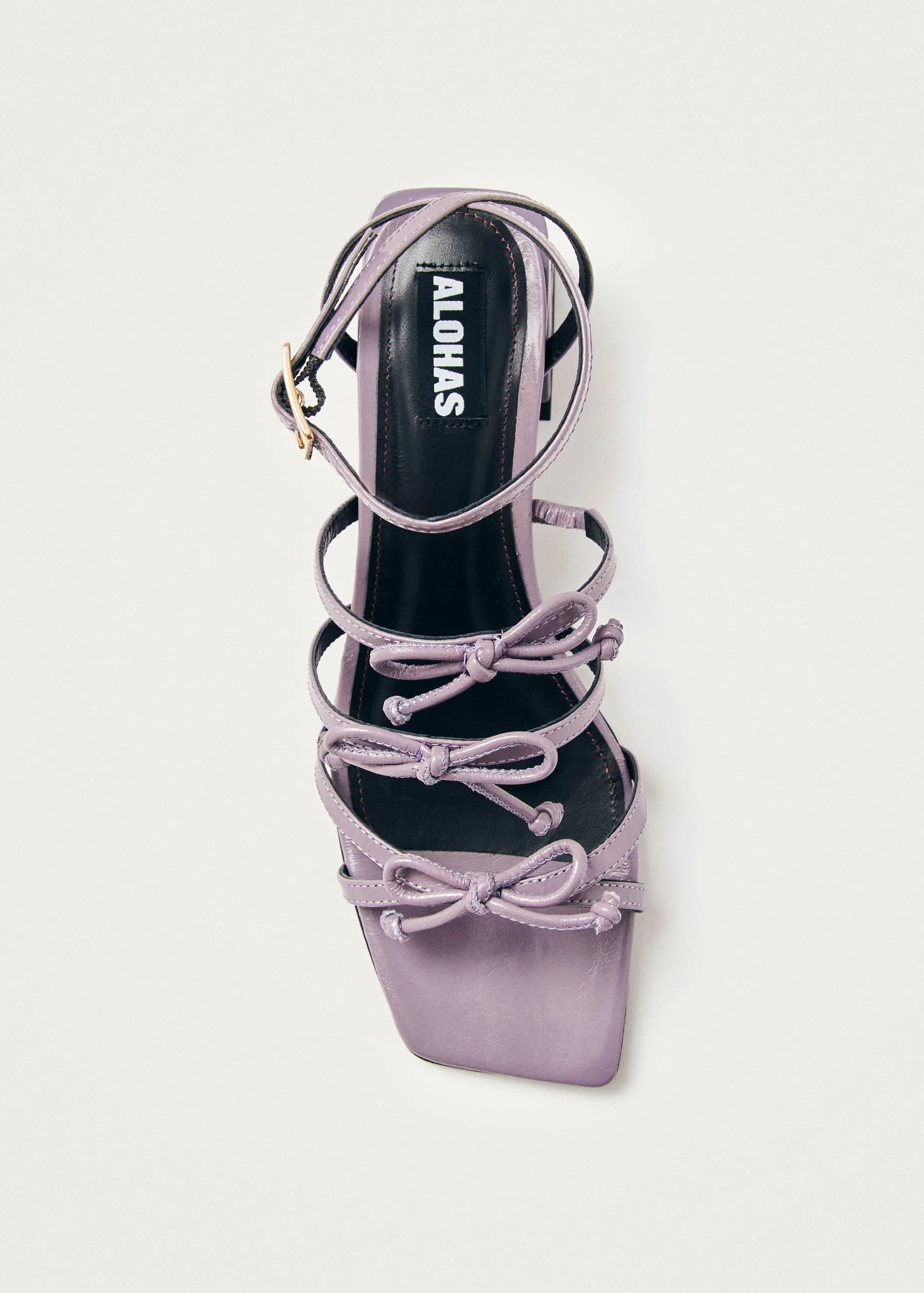 Luzelle Onix Mauve Leather Sandals