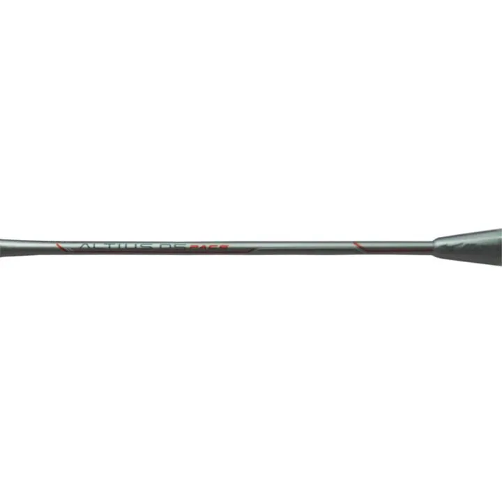 Mizuno Altius 05 Pace Badminton Racket (Unstrung) - Flint Silver/PL White/Claref Red