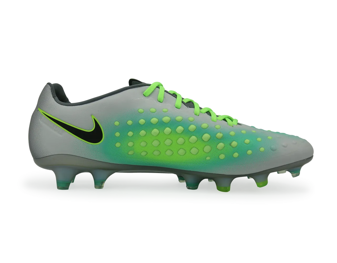 Nike Men's Magista Opus II FG Pure Platinum/Black/Ghost Green