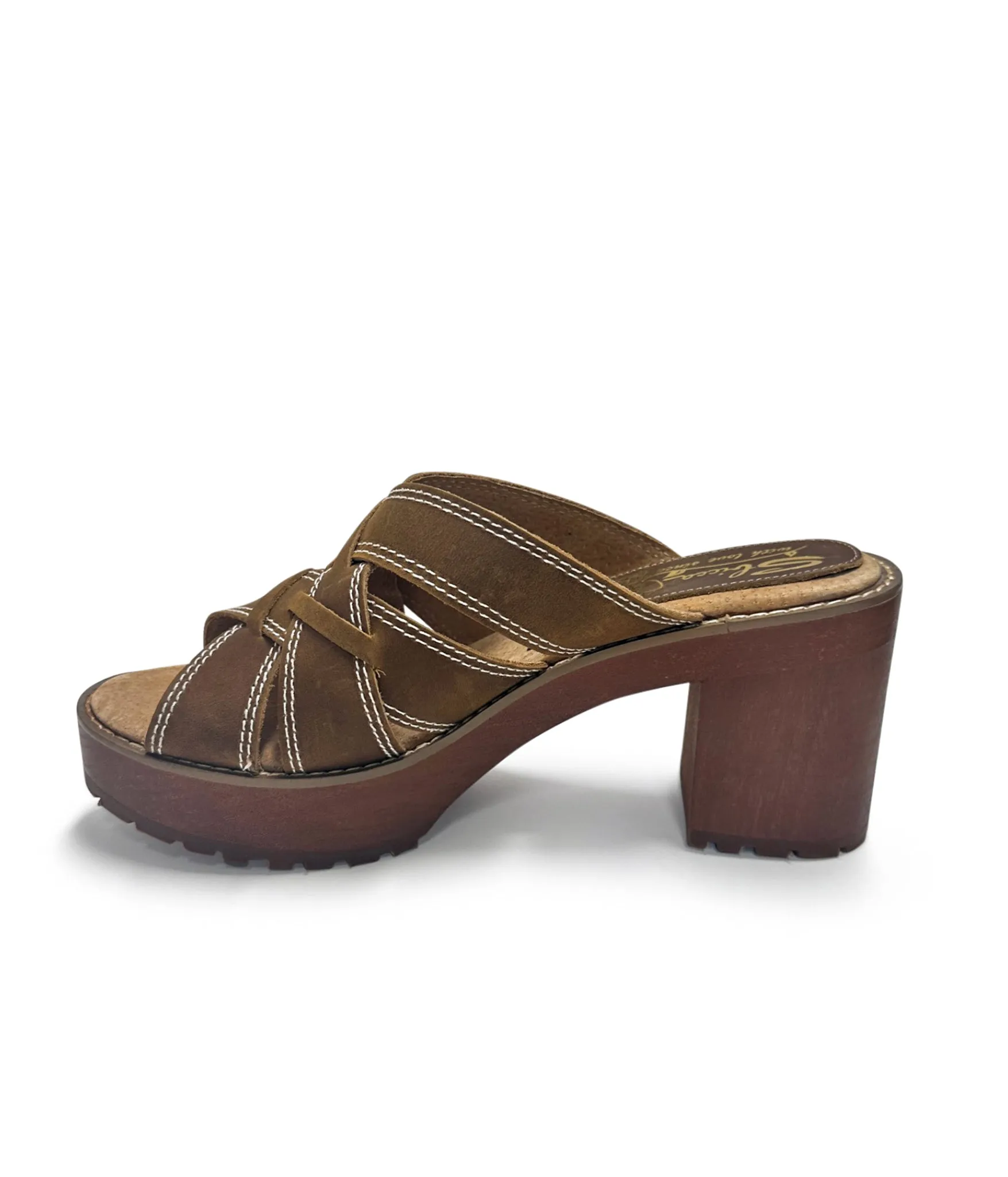 Norwood Suede Heeled Sandals in Chocolate