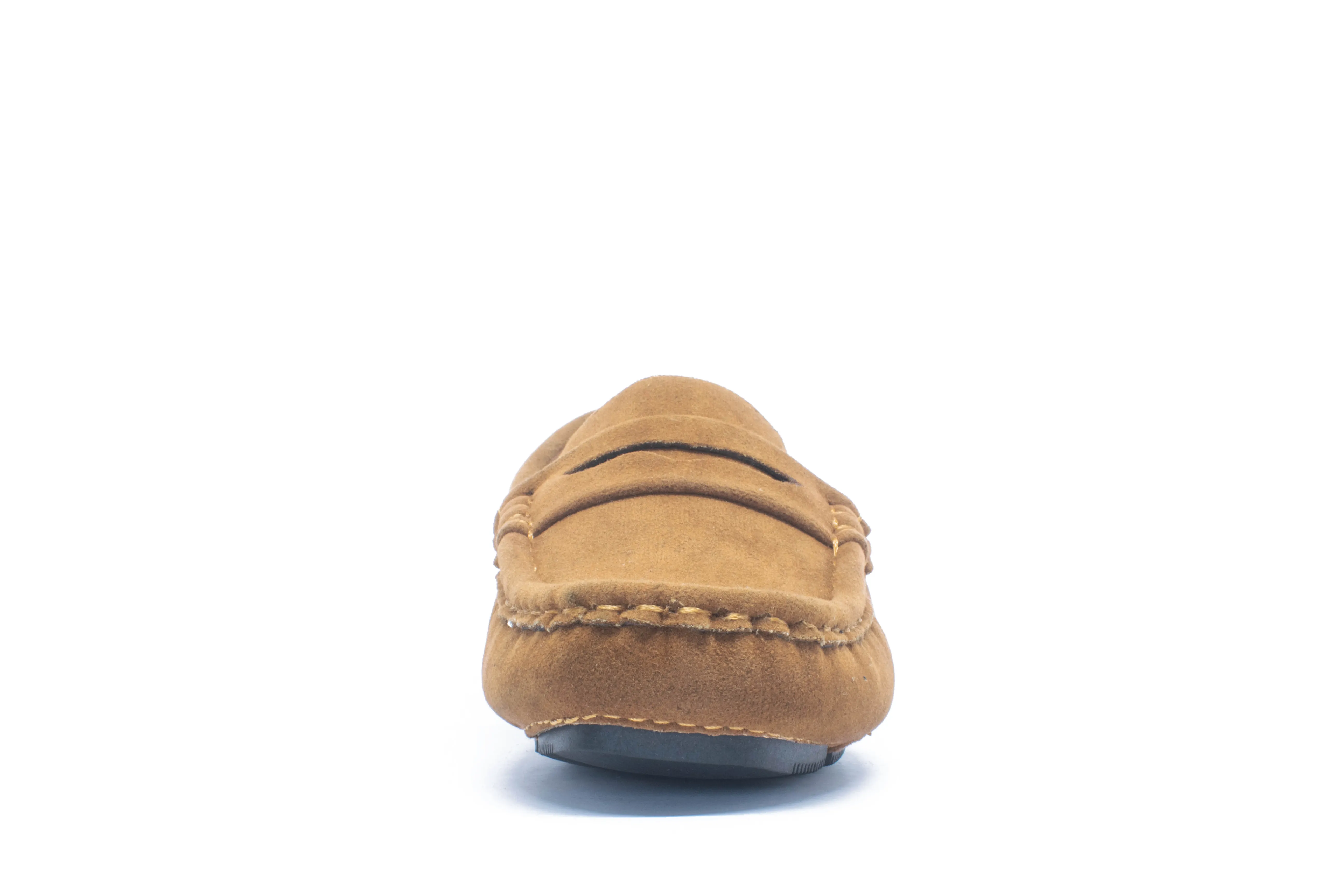 Paris Suede Loafers - Camel Brown