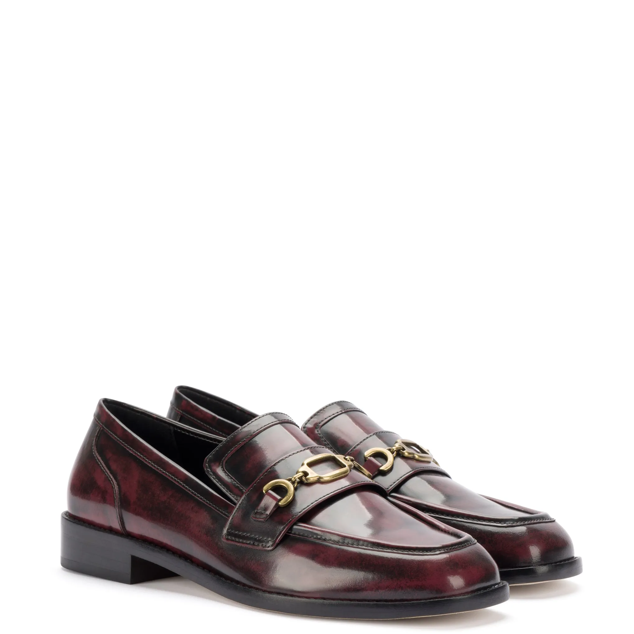 Patricia Loafer In Brushoff Wine Leather