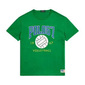 Polo Ralph Lauren Volley Classic Fit Jersey Graphic T-Shirt (Green)