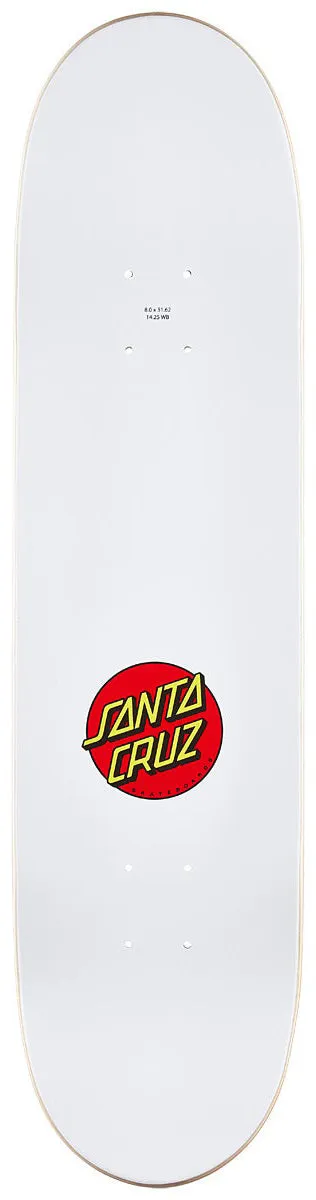 SANTA CRUZ DECK CLASSIC DOT 8.0 X 31.62