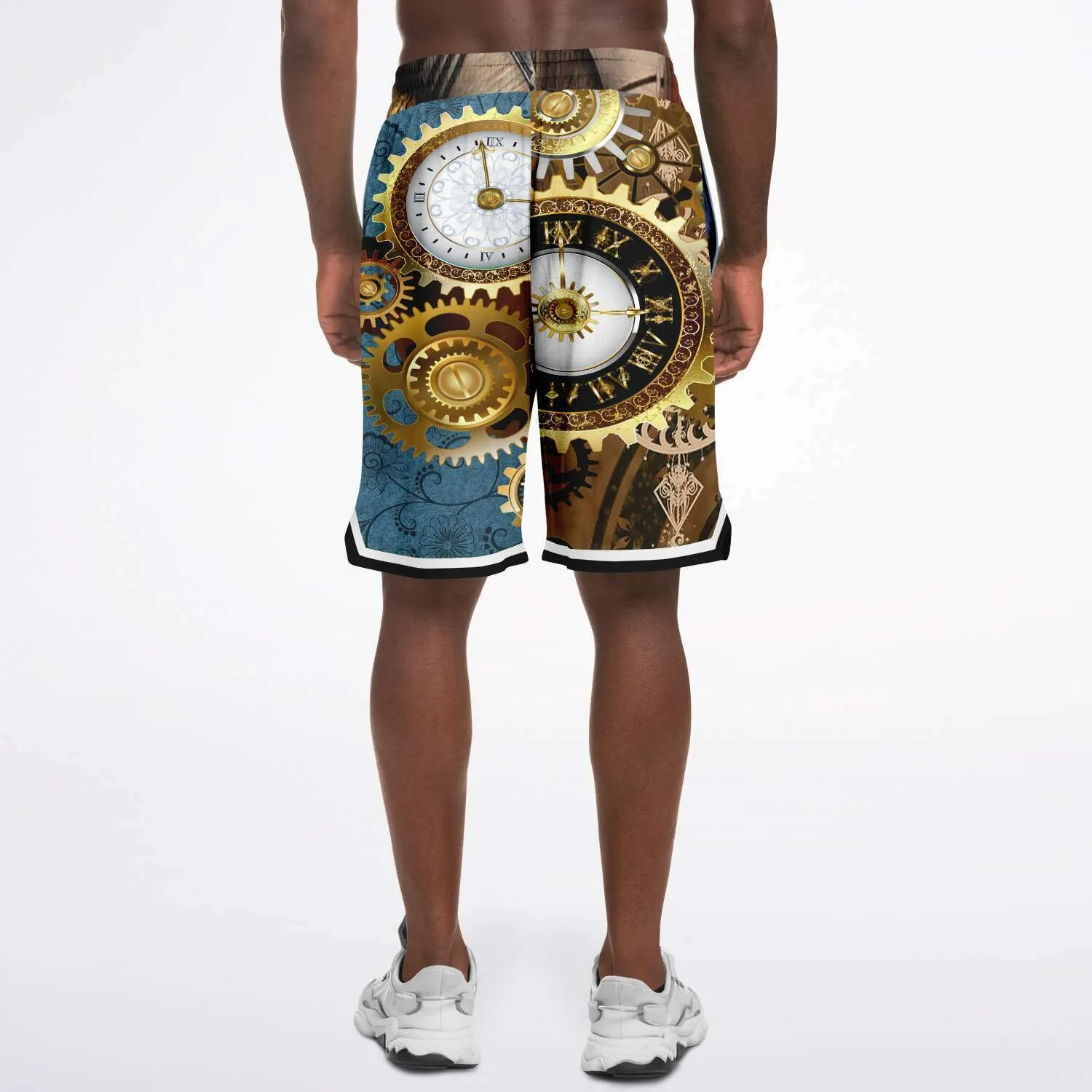 Steampunk Galactica Unisex Basketball Shorts