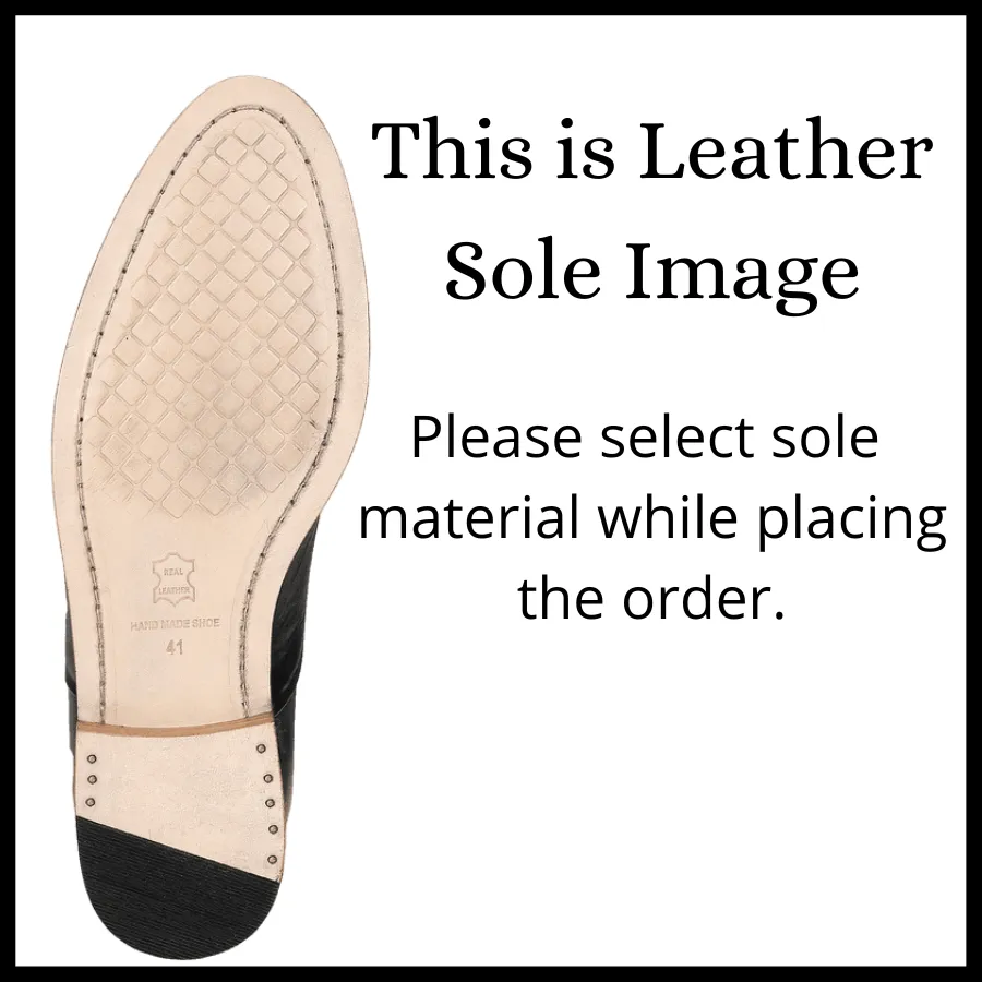 Style Double Monk Strap Handmade Shoes