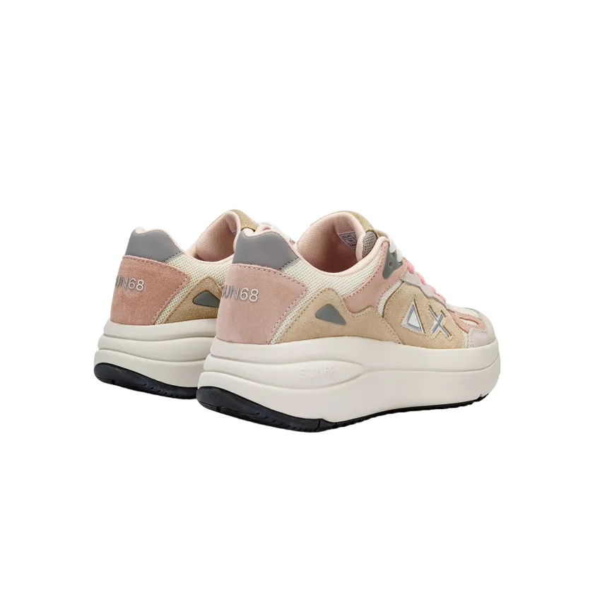 Sun68 women's sneakers shoe Venus Z34219 31 white-cream