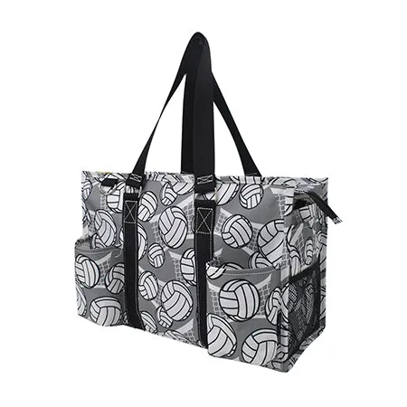 Volleyball Court NGIL Zippered Caddy Organizer Tote Bag