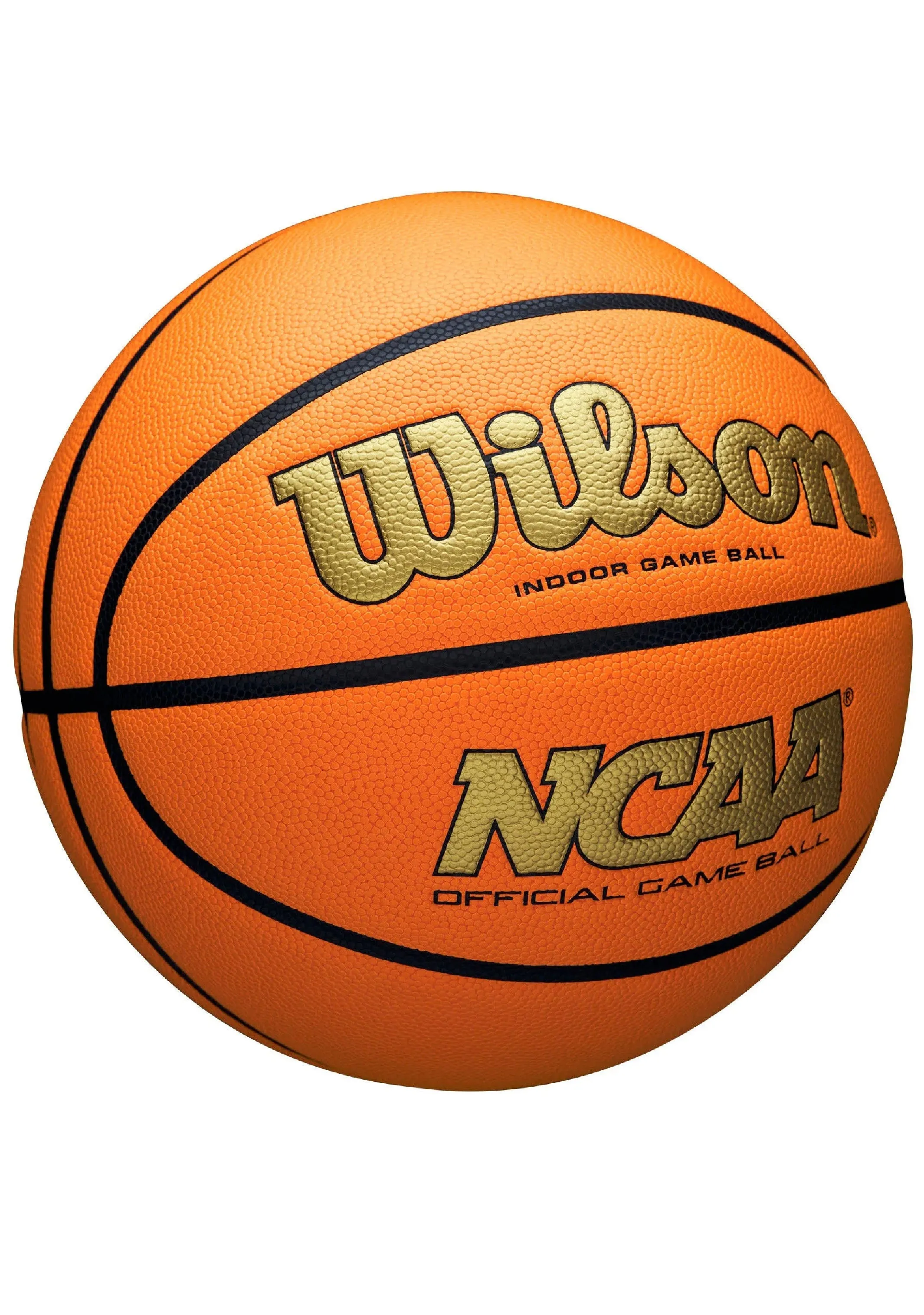 Wilson NCAA Evo NXT Official Game Basketball Size 7 - High-Performance Indoor/Outdoor Ball WZ1003307