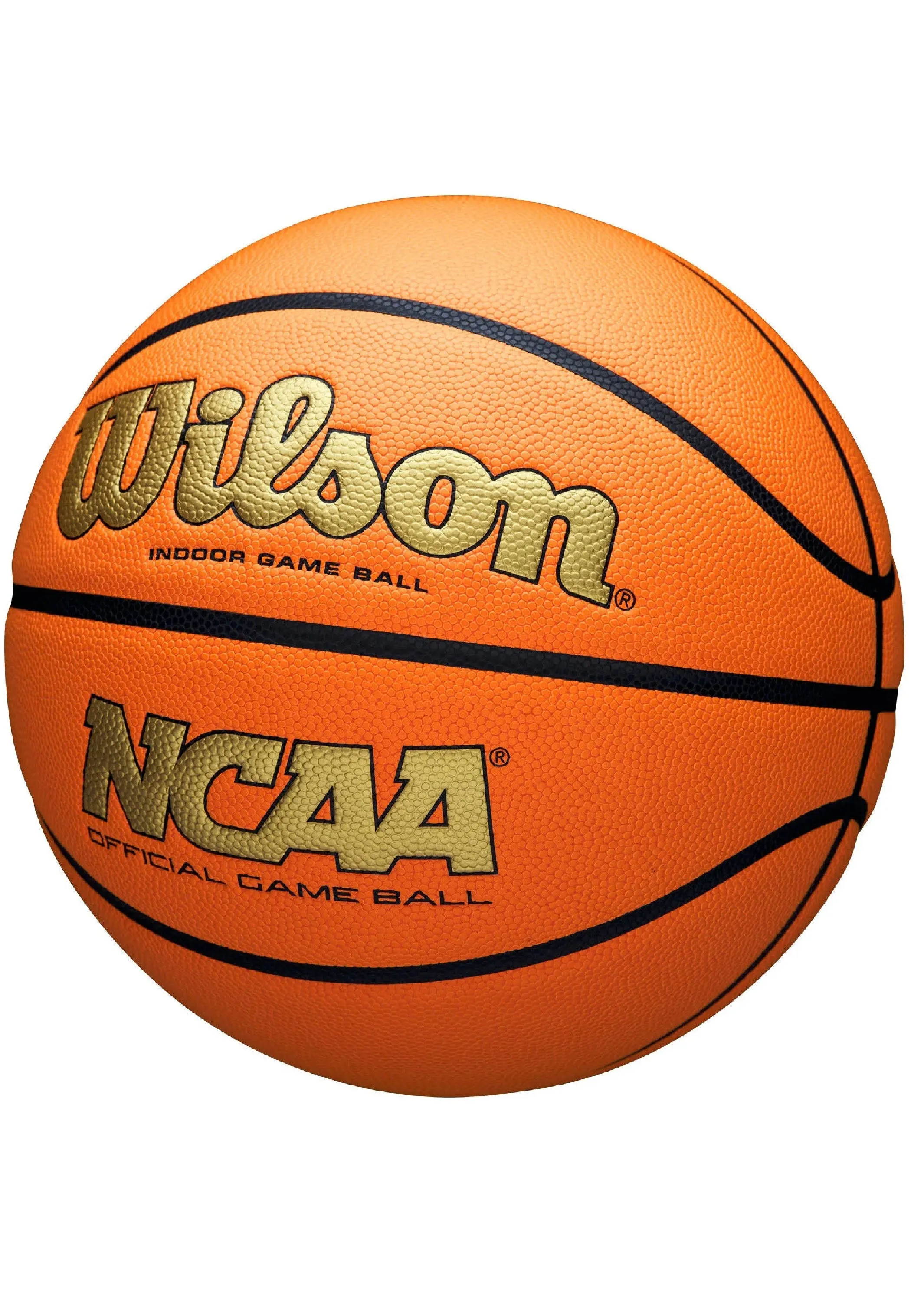 Wilson NCAA Evo NXT Official Game Basketball Size 7 - High-Performance Indoor/Outdoor Ball WZ1003307