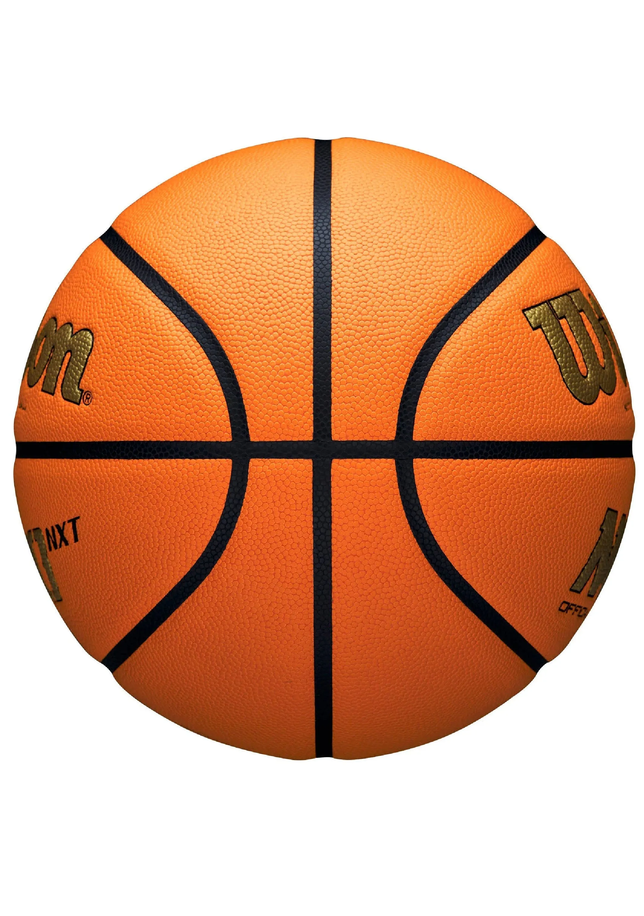 Wilson NCAA Evo NXT Official Game Basketball Size 7 - High-Performance Indoor/Outdoor Ball WZ1003307