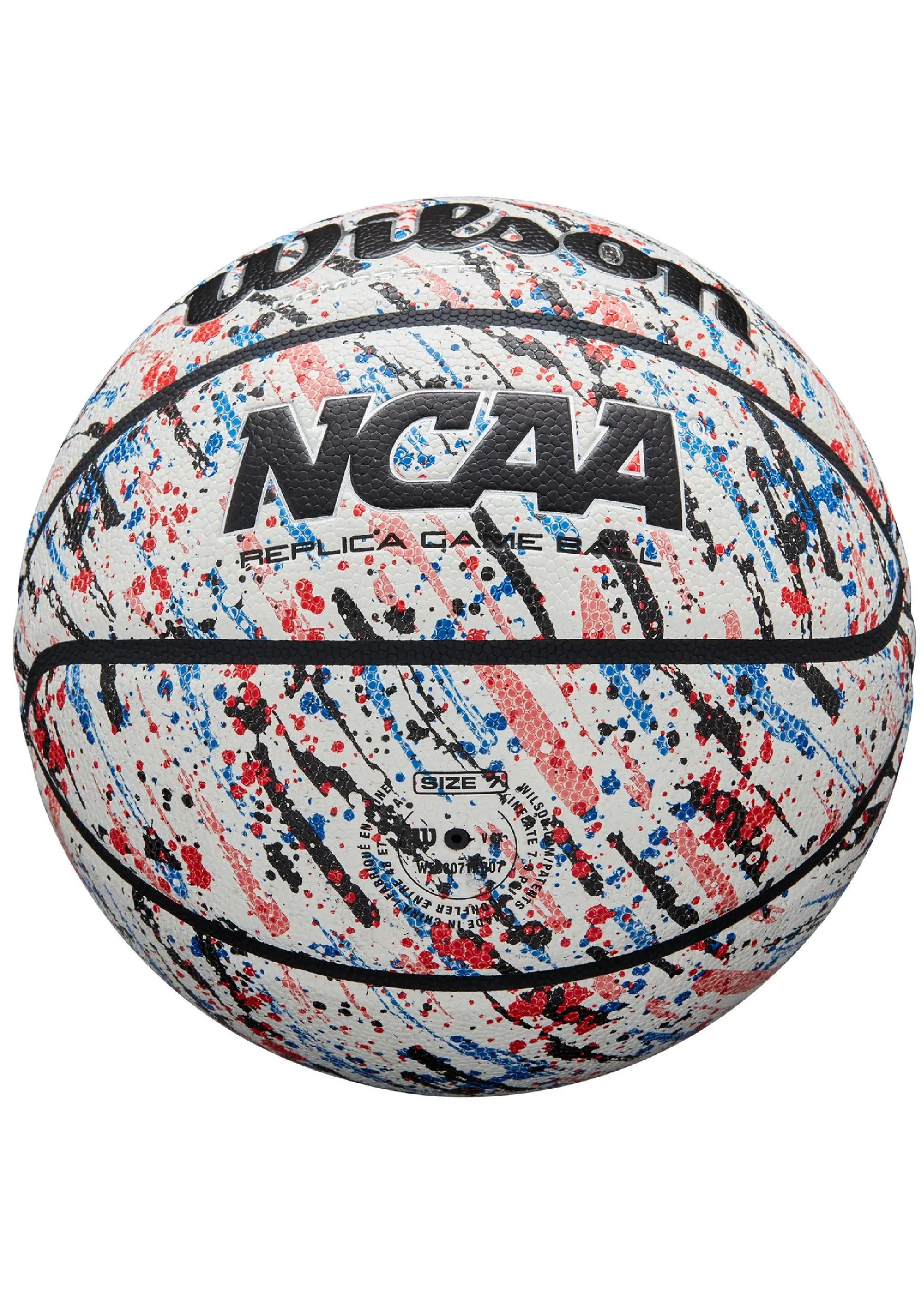 Wilson NCAA Replica Splatter Basketball <br> WZ2006602XB