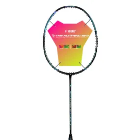 Young The Humming Bird Badminton Racket (Unstrung) | Black/Blue/Green